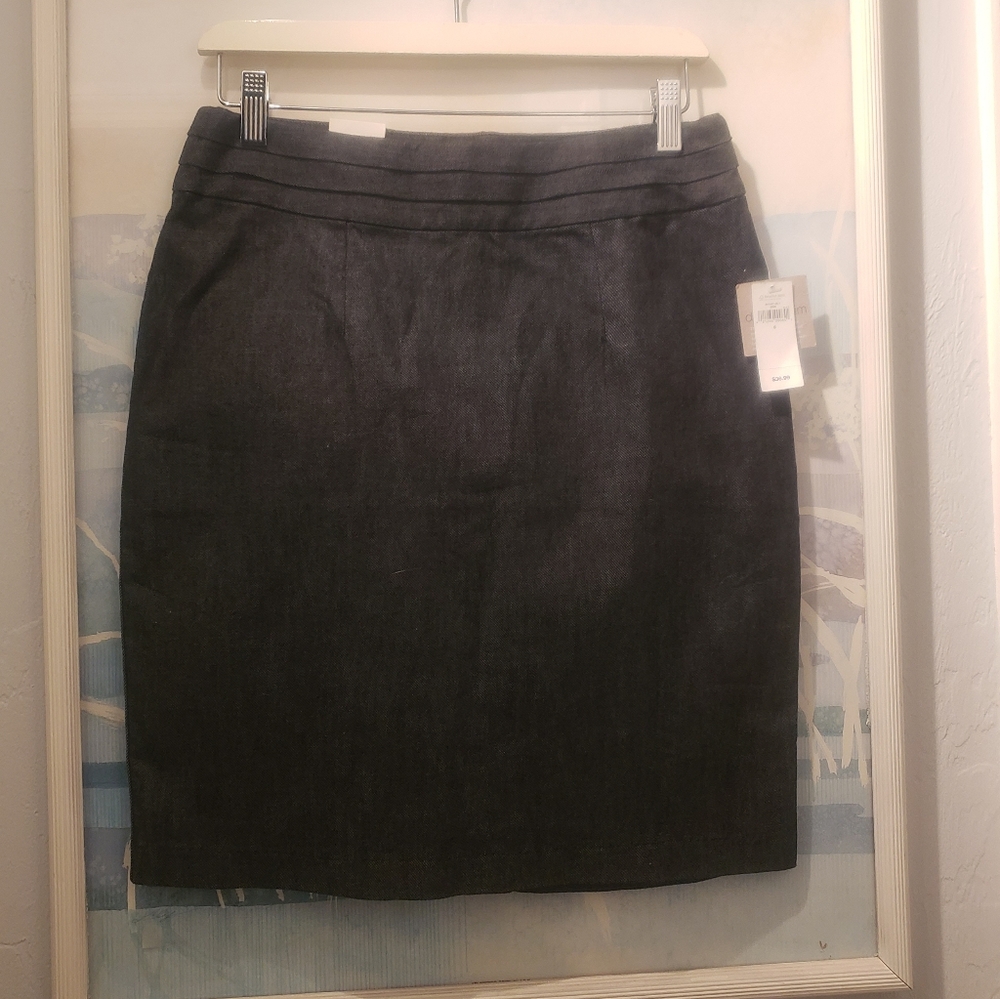 New Gap Women’s Jeans Denim Pencil Skirt Size 6 Dark Wash
